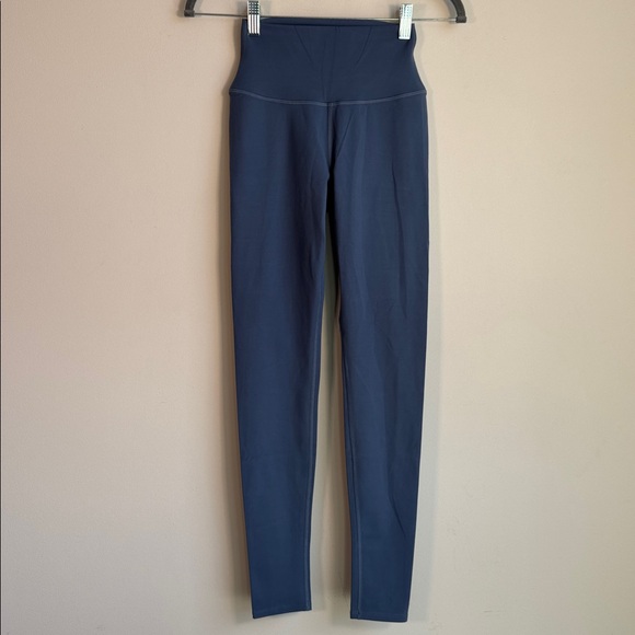 ALO Yoga Softsculpt High-Waist Legging in Bluestone - S - Picture 3 of 6